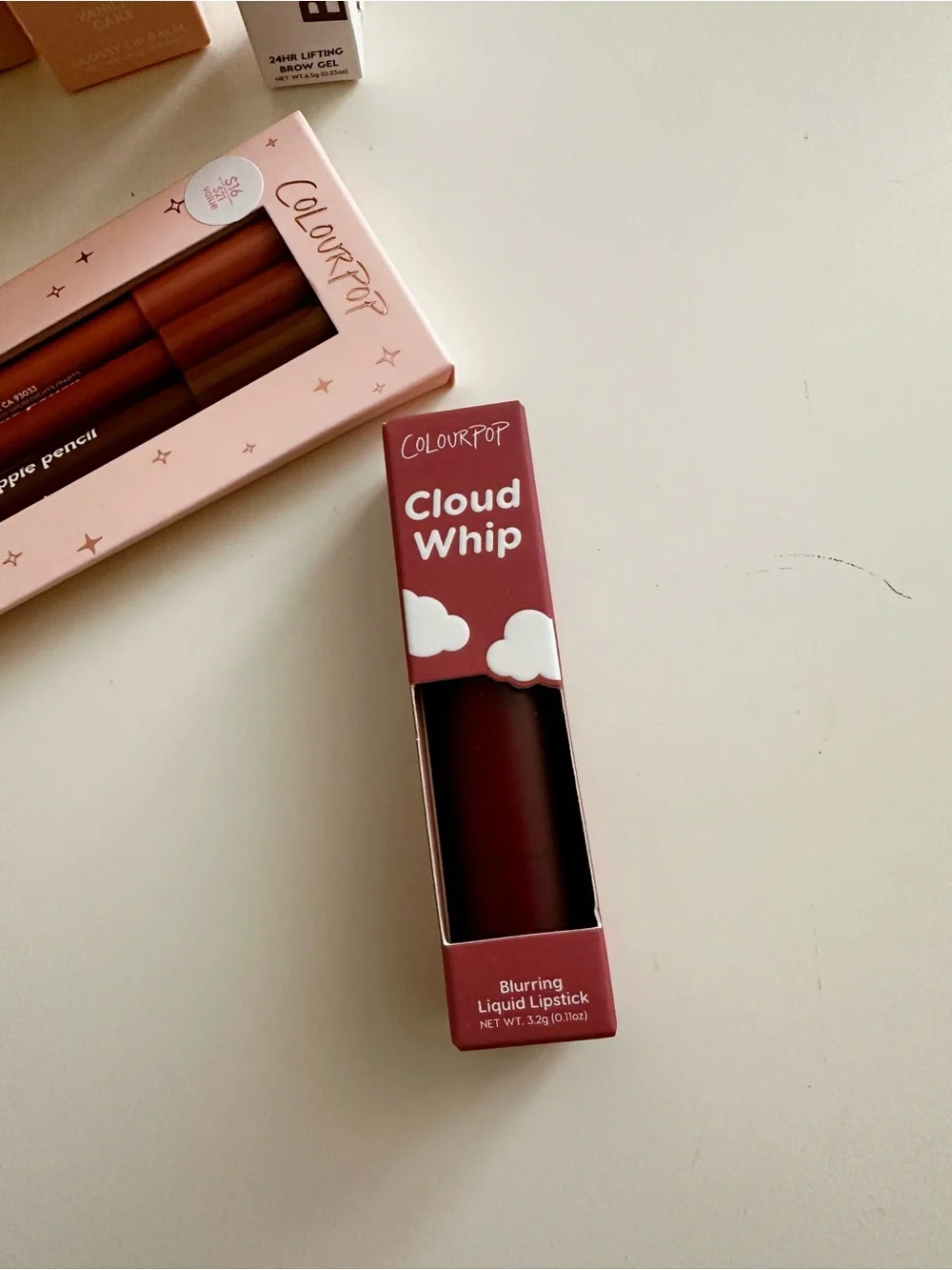 ColourPop Feelin' Toasty Eyeshadow Palette & Lip Set in Peachy Nude